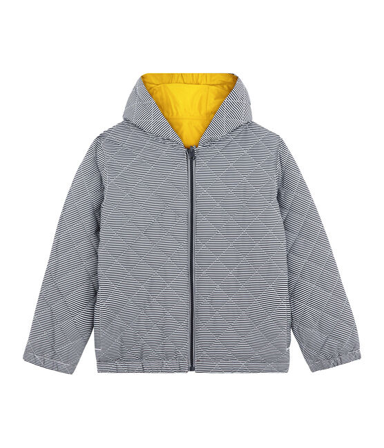 Coupe-vent chaud reversible enfant jaune JAUNE