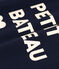 T-shirt LE BOXY large en coton Femme bleu SMOKING
