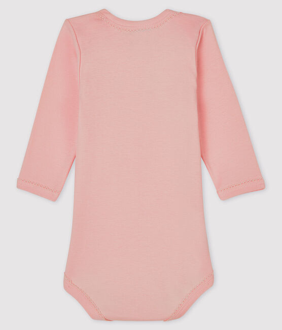 Body manches longues bébé fille rose MINOIS