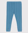 Legging en coton bébé bleu LAVIS