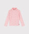 Sous-pull à imprimé enfant garçon fille blanc MARSHMALLOW/rose GRETEL