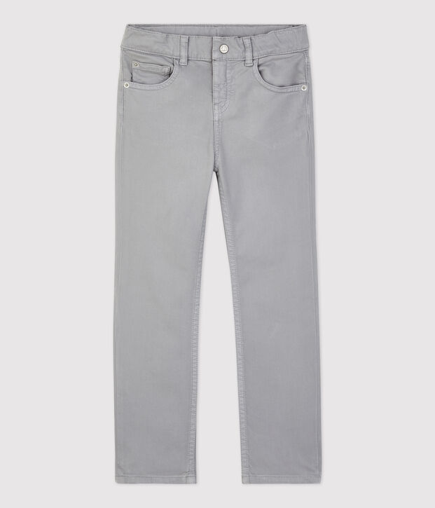 Pantalon enfant gar&ccedil;on gris