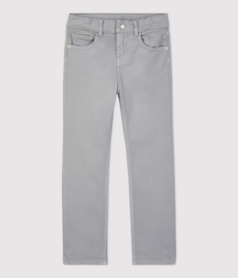 Pantalon enfant gar&ccedil;on gris