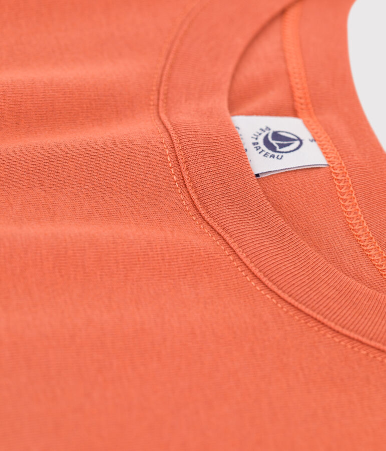 Tee-shirt L'ICONIQUE col rond en coton Femme rose