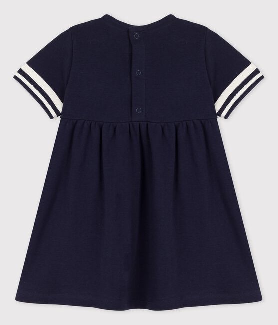 Robe Style Marin En Coton Bio Bebe Smoking Petit Bateau