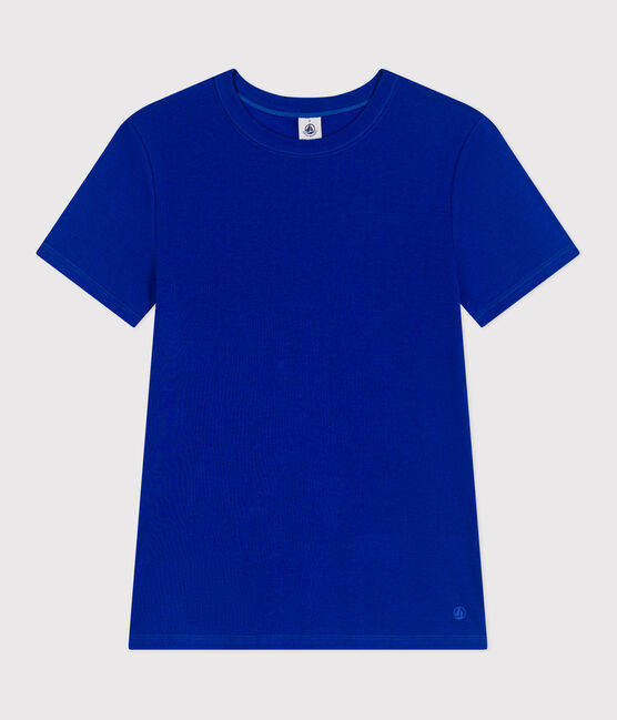 Tee-shirt Femme l'Iconique en coton uni bleu SURF