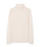 Sous pull femme en coton léger rose Fleur