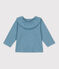 Blouse manches longues bébé en jersey léger bleu ROVER