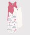 Lot de 3 bodies sans manches Paris bébé en coton variante 1