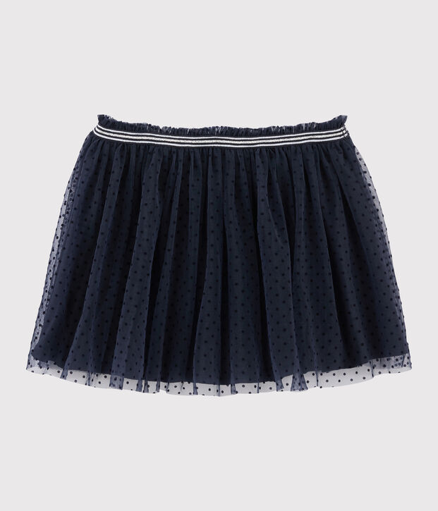 Jupe en tulle enfant fille bleu