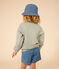 Sweatshirt en molleton enfant fille vert HERBIER