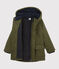 Parka enfant garçon vert MILITARY