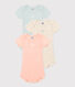 Lot de 3 bodies manches courtes 130 ans en coton