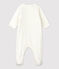 Dors-bien bébé en coton biologique blanc MARSHMALLOW/blanc MULTICO