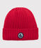 Bonnet enfant garçon-fille rouge TERKUIT