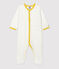 Dors-bien bébé en coton biologique blanc MARSHMALLOW/blanc MULTICO