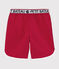 Short de bain recyclé enfant garçon rouge TERKUIT
