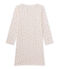Chemise de nuit fille à imprimé petites fleurs rose VIENNE/blanc MULTICO