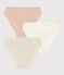 Lot de 3 culottes fleurs en coton et élasthanne fille variante 1