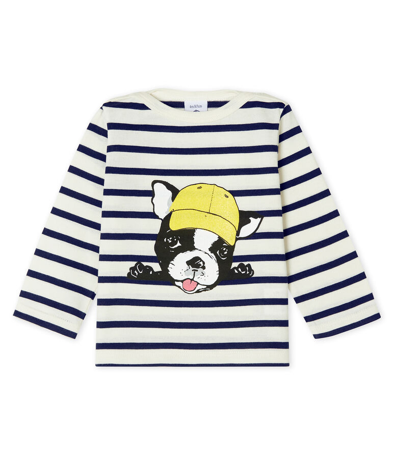 Marini&egrave;re co-cr&eacute;ation b&eacute;b&eacute; mixte blanc/bleu