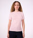 Tee-shirt femme en coton manches courtes &agrave; rayures