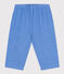 Pantalon bébé en gaze de coton bleu EDNA