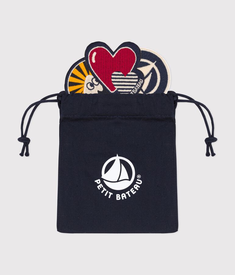 Lot de 3 jolis patchs thermocollants multicouleur