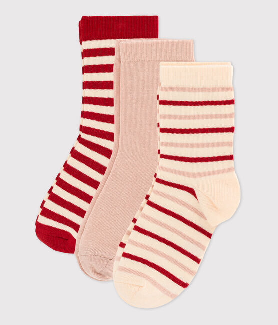 Lot de 3 paires de chaussettes enfant fille variante 1