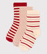 Lot de 3 paires de chaussettes enfant fille