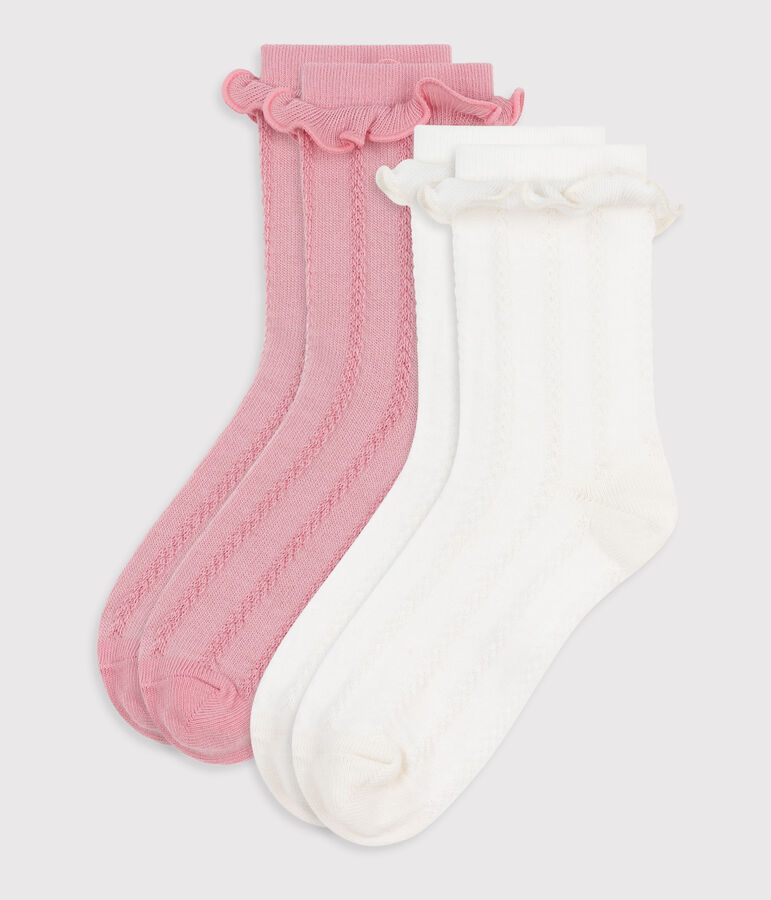 2 paires de chaussettes enfant en coton variante 1