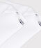Lot de 2 bodies blancs manches courtes bébé variante 1