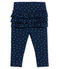 Legging bébé fille imprimé bleu HADDOCK/blanc MULTICO