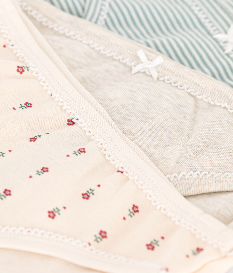 Lot de 3 culottes en coton enfant variante 1