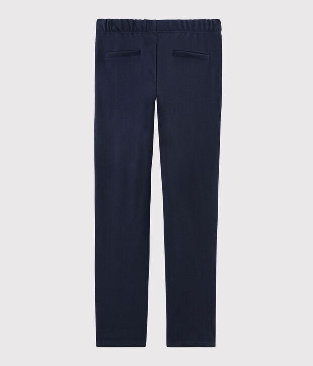 Pantalon femme bleu marine