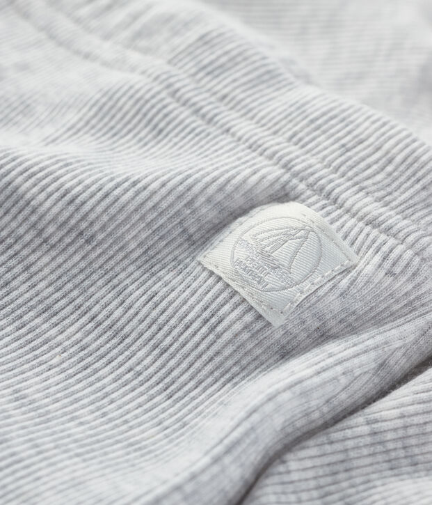 Cale&ccedil;on b&eacute;b&eacute; en c&ocirc;te 2x2 gris