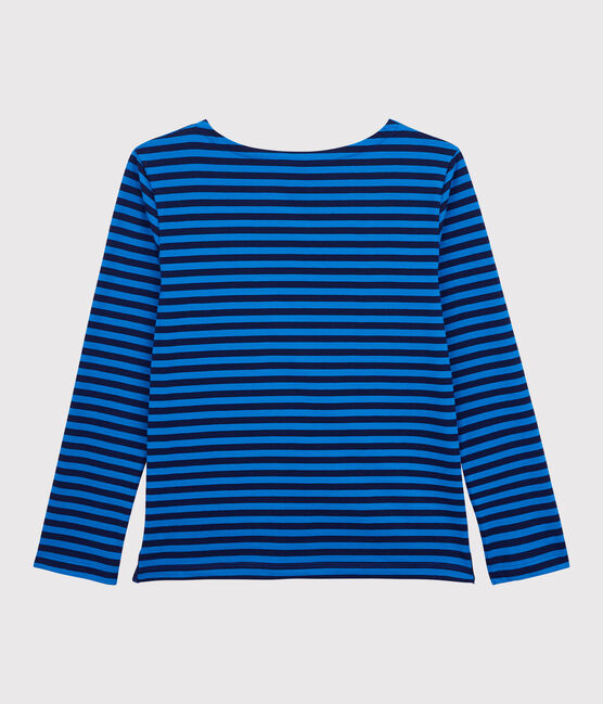 T-shirt marinière en coton Femme bleu SMOKING/ RUISSEAU