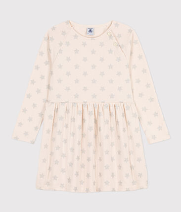 Robe manches longues en tubique imprimé enfant fille