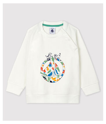Sweatshirt en coton bébé.