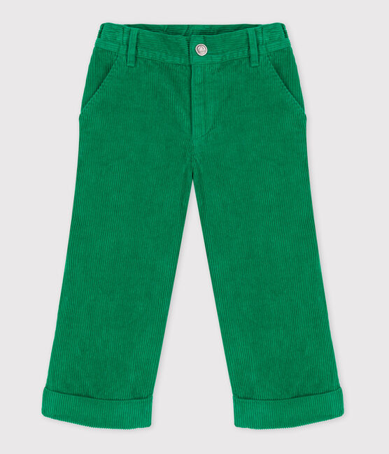 Pantalon en velours côtelé enfant fille MATCHA