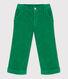 Pantalon en velours côtelé enfant fille