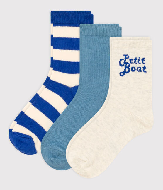 Lot de 3 paires de chaussettes Petit Boat enfant garçon-fille variante 1