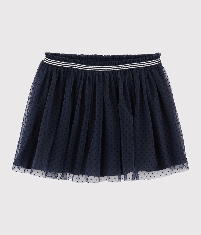 Jupe en tulle enfant fille bleu SMOKING