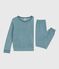 Pyjama enfant en coton éponge uni GOBELIN