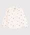 Blouse enfant en coton manches longues cœurs blanc AVALANCHE/ MULTICO