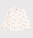 Blouse enfant en coton manches longues cœurs