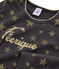 Pyjama petite fille en côte gris CAPECOD/jaune OR