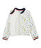 Cardigan enfant fille blanc MARSHMALLOW/blanc MULTICO