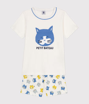Petit Bateau Pyjama Manches Longues Fille - Pyjama Coton Doux Et Confortable