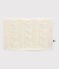 Snood enfant fille blanc MARSHMALLOW/jaune OR