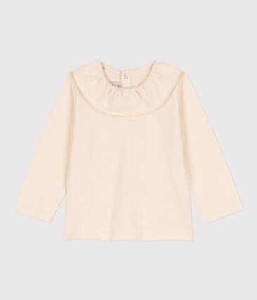 PETIT BATEAU - Blouse manches longues bébé en jersey flammé